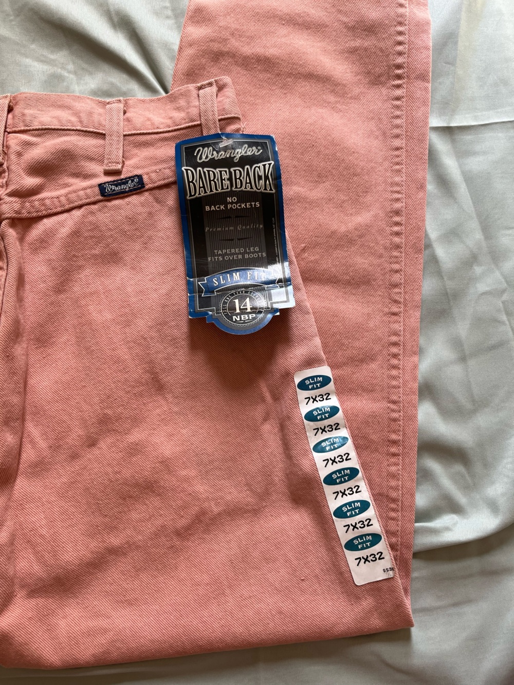NWT Deadstock Vintage Wrangler Bareback Jeans